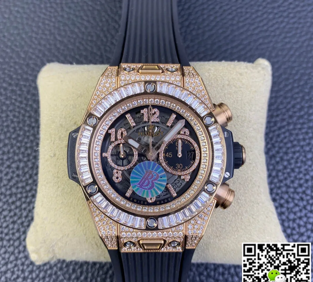 Hublot BIG BANG Unico 421.OX.1180.RX.0904 BB Factory 1:1 Best Edition Replica Watch Black Strap